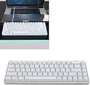 60% Gaming Mechanical Keyboard, 68 Keys Compact Keyboard with Red Switches, RGB LED Backlit Mechanical Keyboard for Laptop Tablet PC