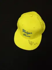 HOLGER RUNE Tennis Signed Yellow Embroidered Hat
