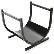 14'' Firewood Rack Outdoor Indoor Powder Coated Wood Rack Storage Holder