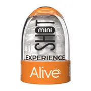 Adrien Lastic Alive Mini Shots Experience Transparent Sleeve Stroker