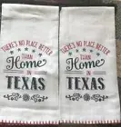 Kay Dee Designs Texas Kitchen Tea Towels (2) Cotton 18”x26” Kringle Flour Sacks