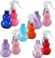 DRESSOOS Leakproof Travel Sub Bottles Set 10pcs 100ml Spray Bottles Carabiner Multi-function for Perfume Makeup Business
