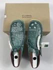 Men's Clarks Originals 26168803 Green Paisley Cachemire Vert Wallabee Boots EL