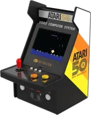 My Arcade Atari Micro Player Pro: 100 Video Games, 6.75" Mini Arcade Machine