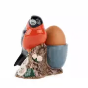 Quail Ceramics Egg Cup With Bullfinch