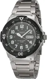 [3美國直購] CASIO MRW-200HD-1BVCF 男用 手錶 不鏽鋼 錶帶寬23.8毫米 MEN'S DIVER STYLE QUARTZ WATCH$2499