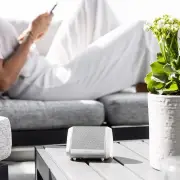 Vonmahlen Air Beats Mini IPX7 Bluetooth Speaker - White