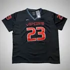 2023 XFL Las Vegas Vipers #23 Stitched Replica Game Jersey Men’s Medium RARE