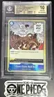 BGS 10 One Piece OP04-056 R* Gum-Gum Red Roc Alt Art - English - PRB01 - Graded