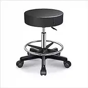 360° Swivel Rolling Saddle Stools,Adjustable Rolling Stool,Swivel Saddle Stool with Wheels for Kitchen Dining Living Bistro(Without backrest)