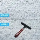 Carpet Rake Quick Recovery Softness Handheld Carpet Comb Carpet Groomer