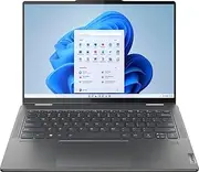 Lenovo Yoga 7 2-in-1 Laptop 2024, Intel 12-Core Ultra 5 125U, 14" WUXGA IPS Touchscreen, Iris Xe Graphics, 16GB LPDDR5 2TB SSD, Backlit KB, Fingerprint, Thunderbolt 4, WiFi 6E, Win11 Pro