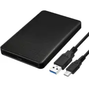 1x Type C SATA 2.5" Inch Hard Drive External Enclosure HDD Mobile Disk Box Case