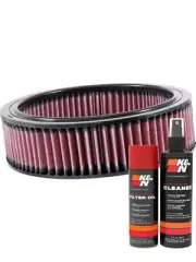 K&N Air Filter E-1100 + Aerosol Recharge Kit fits AMC AMX 304 V8 PETROL