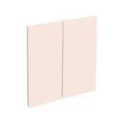 Kaboodle 600mm Candy Floss Modern Medium Rangehood Door - 2PK
