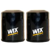 Wix Pair Set Of 2 Engine Motor Oil Filters For Ford Kia Mazda Polaris L4 (for: Mazda)