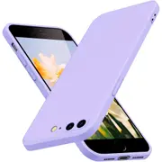 MCC iPhone 7+ 8+ Plus Soft Liquid Silicone Shockproof Case Cover Apple [Light Purple]