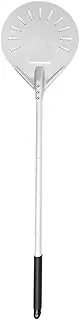 Round Pizza Paddle,9-Inch Pizza Spatula for Oven | Bread Turner for Kitchen Extended Handle Lightweight Shovel for Dough