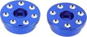 ULTECHNOVO 2pcs Motorcycle Hub Accessories Stylish Replacement Spacers for Motorbike Decoration for Customizing Your Ride with Unique Style