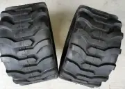 2 - 18X8.50-10 4P OTR Garden Master Tires Lug R-4 R4 PAIR Loader Skid 18x8.5-10