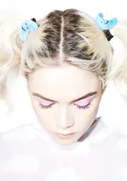 Blue Mewn Hair Tie Set
