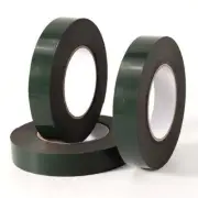 Double-Sided Tape Heavy Duty Adhesive Strong Sticky Foam Black Tape Roll 10m Q7