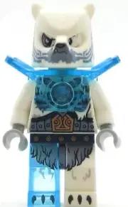 LEGO Legends of Chima Minifigure Iceklaw - Armor (Genuine)