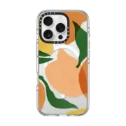 iPhone 16 Pro Clear Case MagSafe Compatible Agrumes By Sacrée Frangine