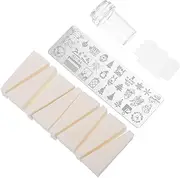 HAPINARY Nail Art Tools for Manicure 1 Set Nail Art Stamper Nail Nail Nails Nail Stencils Kit