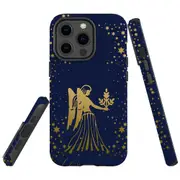 For Apple iPhone 13 Pro Max Case, Armour Back Cover, Virgo Drawing