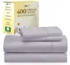 California Design Den 100% Cotton Sheets Softest Queen Sheet SetCooling Sheet...