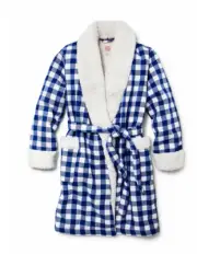 *NEW* LADIES GINGHAM ROBE ~ SIZE MEDIUM ~ Bath & Body Works ~ SHIPS FREE!