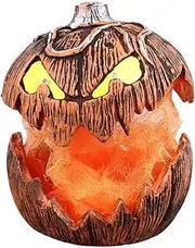 Halloween Decoration Talking Pumpkins, Light Up Pumpkin Face Talking Halloween Animatronics, Animated Extendable Pumpkin Toy for Indoor Outdoor Home Thanksgiving Party