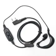 Dual PTT Headset Earphone With Microphone For Baofeng BF-UV5R UV82 UV82L UV-89 b