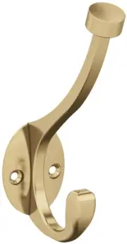 Amerock H55465re Double Robe Hook - Bronze