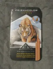 Prismacolor Water Soluble Colored Pencils -- 12 Pencils -- New!