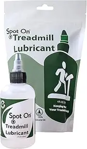 Spot On 100% Silicone Treadmill Belt Lubricant/Treadmill Lube 120 mL - Made in The USA - Easy Squeeze/Controlled Flow Treadmill Lubricant