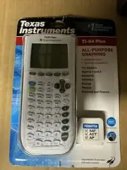 Texas Instruments 84 Plus Graphing Calculator - White