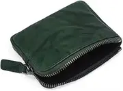[HAMKVBPR] Mens Purses Leather Coin Purse Zip Card Case Mini Function Small Bag Purse Wallet for Men(Colour 4)