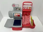 Fisher Price Little People Target Run CHECKOUT STAND w/Grocery Bag Store Scanner