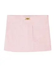 Versace Kids Medusa Head Mid Rise Tweed Shorts 12,6Y,14Y,10Y Pink