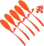 FIXOSHEE 5 Sets Plastic Model Airplane Propellers Toy Airplane Accessories for Aircraft Parts Replacement for Helicopter