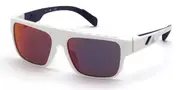 Adidas SP0037 21Z Men's Sunglasses White Size 59
