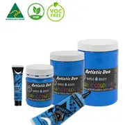 Glow In The Dark Fabric Paint Non-Toxic Formula for Easy Application - Blue