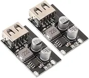 KALLORY 2pcs USB Boost Converter Voltage Regulator Module for Fast Charging to USB Power Supply Compact and Lightweight Design for Various Portable Devices