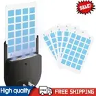 Plug-in Mosquito Killer Sticky Gnat Traps Dimmable Moth Catcher for Home Indoor