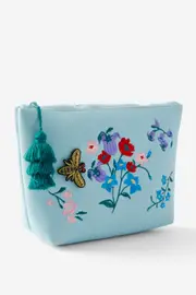 [Typo] Typo - Makeup Cosmetic Case - Botanical / pastel mint SOLID BOTANICAL / PASTEL MINT