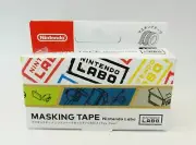 Nintendo Switch Labo Masking Tape Stencil Logo Nintendo JAPAN