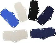 [Generic] 6Pcs Sweat Absorbing Helmets Skid Headband for Sports and Activities Moisture Wicking Towel Cloth Design Comfortable Elastic Headband for All Hairstyles