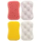 4 Pcs Massage Sponge Body Set Exfoliating Man Bath Sponges for Bathing